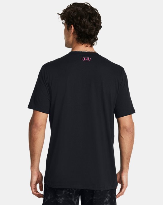 Camiseta de manga corta con estampado Project Rock BSR para hombre, Black, pdpMainDesktop image number 1